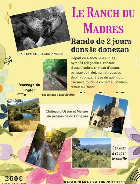 Randonnée équestre de deux jours dans le Donezan Randonnée équestre de deux jours dans le Donezan