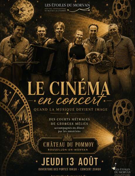Le cinéma en concert - Festival Les étoiles du Morvan
