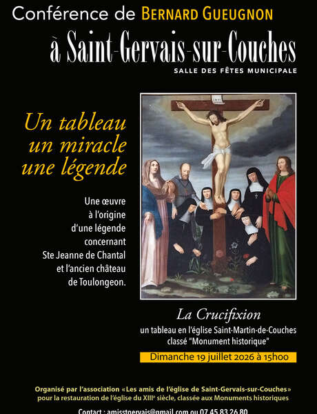 Conférence sur le tableau de la Crucifixion par Bernard Gueugnon