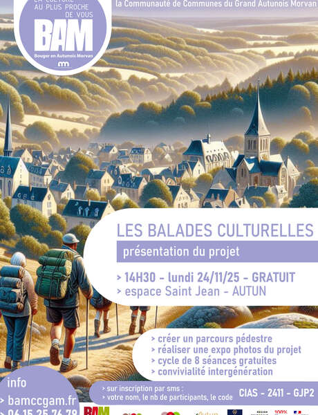 Les balades culturelles, présentation