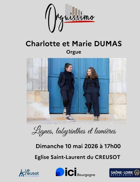 Charlotte et Marie Dumas - 6ème Plein Temps des Orgues