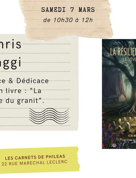 Conférence et dédicace de Chris Paggi