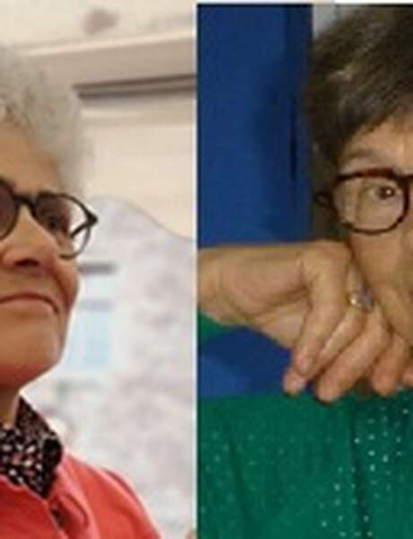 Conversation littéraire entre Gisèle Bienne et Colette Camelin à Bibracte