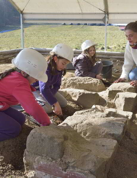 Atelier archéo à Bibracte