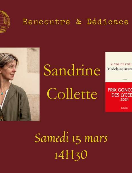 Dédicace Sandrine Collette