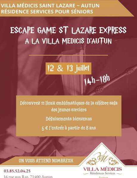 Escape game St Lazare Express