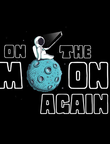 On The Moon Again (observation astronomique de la lune)