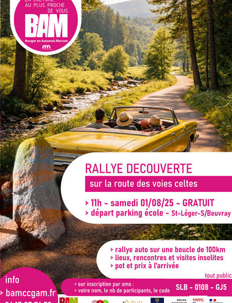 Rallye découverte, sur la route voies celtes