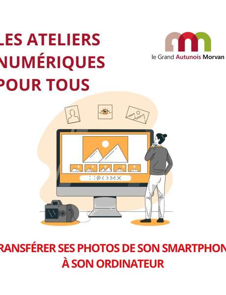 Atelier numérique : Transférer ses photos de son smartphone à son ordinateur
