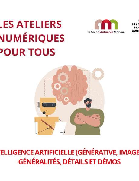 Atelier numérique - Intelligence artificielle (générative, image...) : généralités, détails et démos