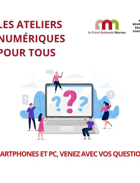 Atelier numérique - Smartphones et PC, venez avec vos questions