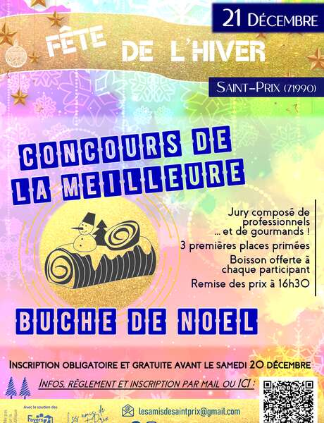 Concours de la Meilleure Bûche de Noël