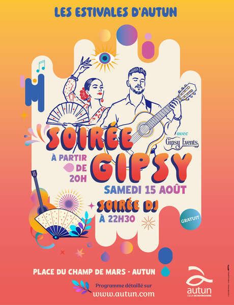 Soirée Gipsy - Les Estivales d'Autun
