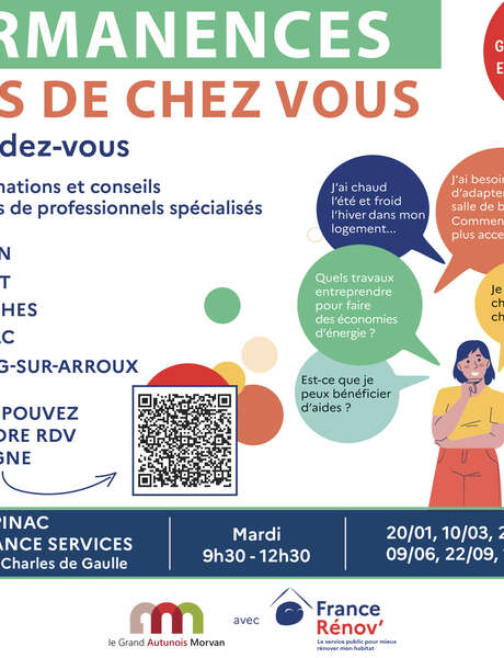 Permanences et conseils pour vos projets de rénovation