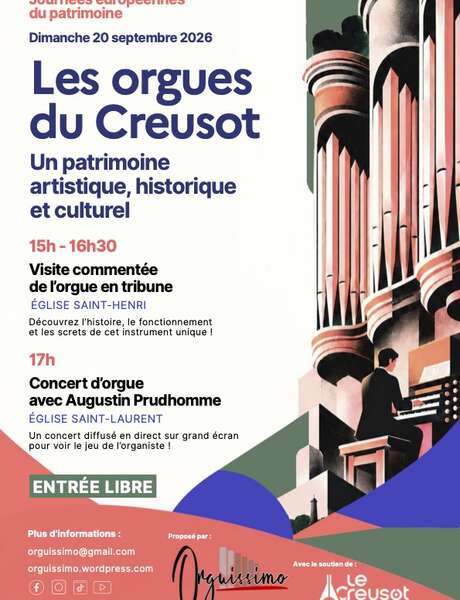 Journées europeennes du patrimoine : églises Saint-Henri et Saint-Laurent