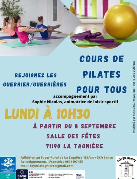 Cours de Pilates