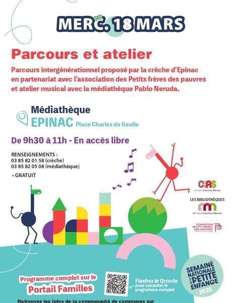 Parcours moteur intergénérationnel et atelier musical