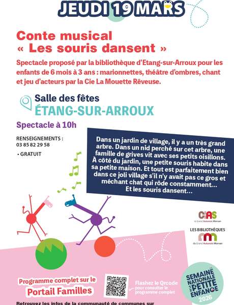 Conte musical "Les souris dansent"