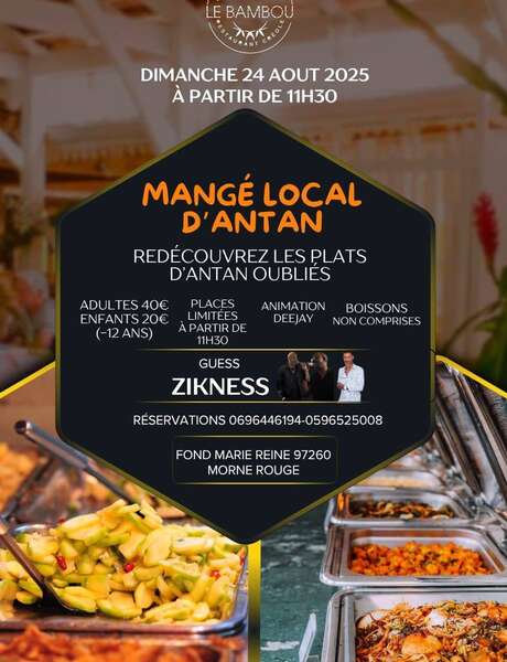 Mangé Local d'Antan (Le Bambou)