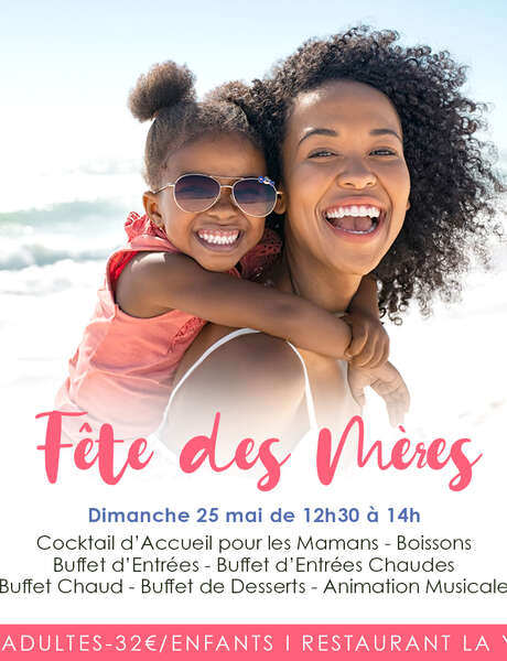 Menu de la Fête des Mères (La Yole - Karibéa Sainte-Luce Hôtel ***)