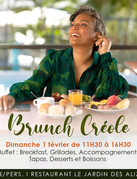 Brunch Créole (Le Jardin des Alizés - Karibéa Squash Hôtel ***)