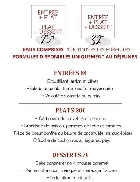 Menu de la semaine (Kay'Bô)