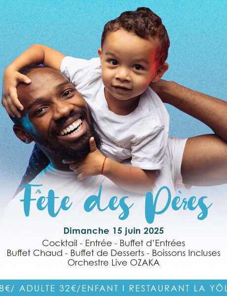Menu de la Fête des Pères (La Yole - Karibéa Sainte-Luce Hôtel ***)