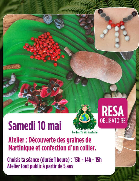 Atelier spécial Fêtes des mères (Le jardin de Balata)