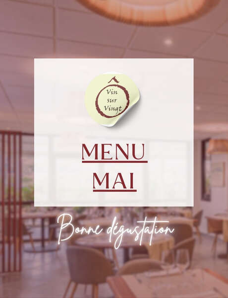 Menu du mois (O vin sur vingt)