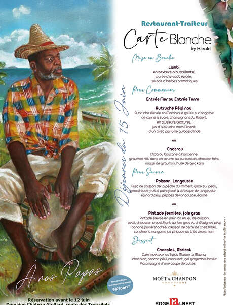 Menu de la Fête des Pères (Carte Blanche)