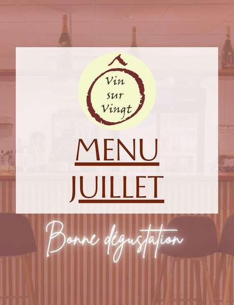 Menu du mois (O vin sur vingt)