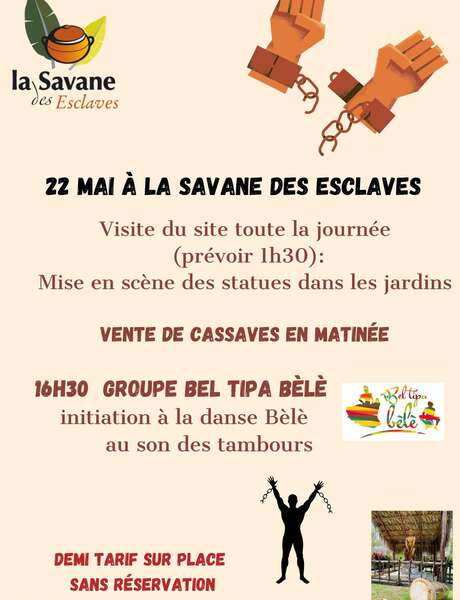 Fête de l'abolition de l'Esclavage (La savane des esclaves)