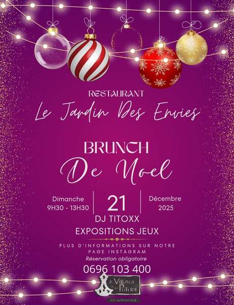 Brunch de Noël (Le Jardin des Envies) Brunch de Noël (Le Jardin des Envies)
