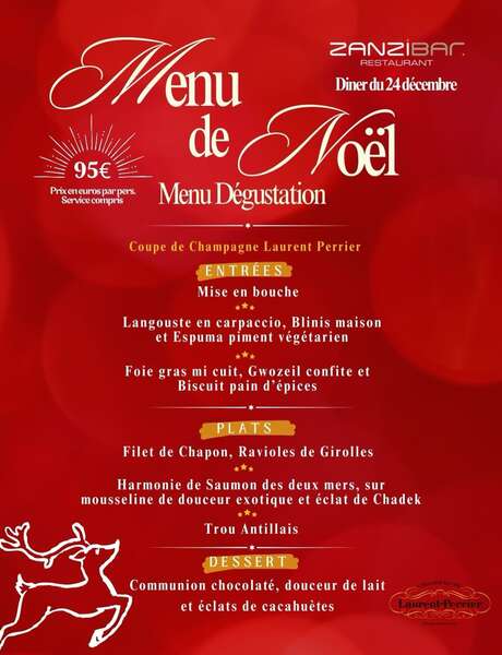 Menu de Noël (Zanzibar) Menu de Noël (Zanzibar)