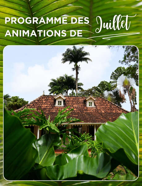 Programme de juillet (Le jardin de Balata)