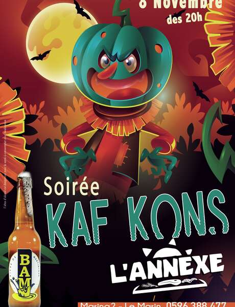 Soirée Kaf-kons à l'Annexe Marin Soirée Kaf-kons à l'Annexe Marin