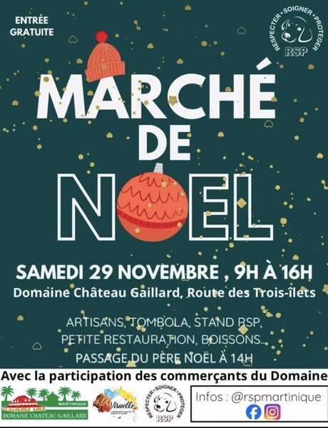 Marché de Noël (Domaine Chateau Gaillard) Marché de Noël (Domaine Chateau Gaillard)