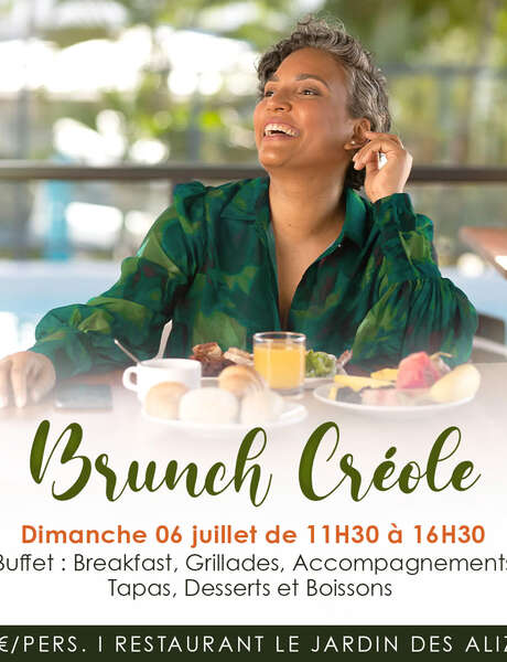 Brunch Créole (Le Jardin des Alizés - Karibéa Squash Hôtel ***)