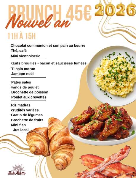 Brunch du Nouvel An (Tante Arlette - Hôtel Tante Arlette **)