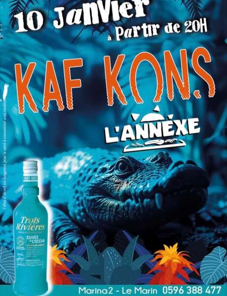 Soirée Kaf-kons à l'Annexe Marin
