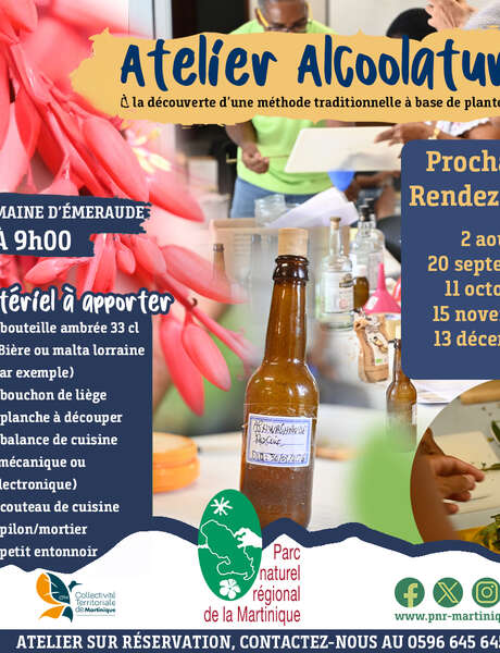 Atelier Alcoolature (Domaine de l'Emeraude)