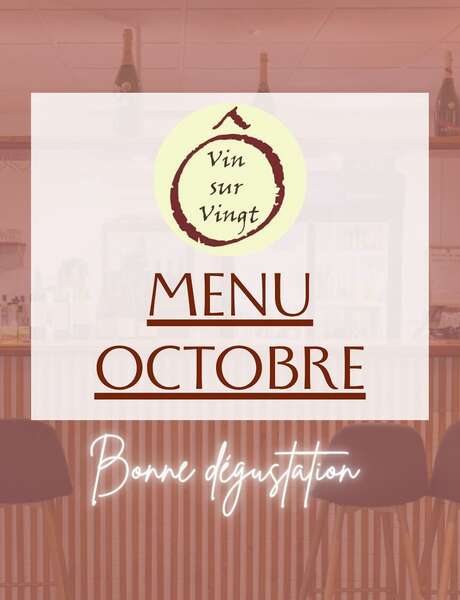 Menu du mois (O vin sur vingt)