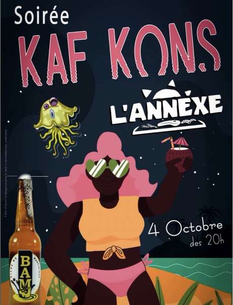 Soirée Kaf-kons à l'Annexe Marin