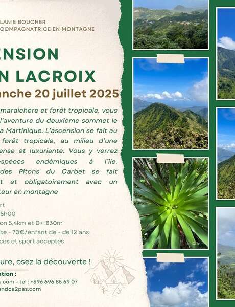 Randonnée Ascension Piton Lacroix (Rando A2Pas)