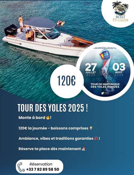 Tour des yoles 2025 (Boat Evasion)