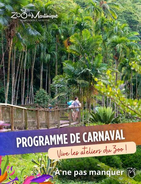 Programme de Carnaval (Zoo de Martinique)
