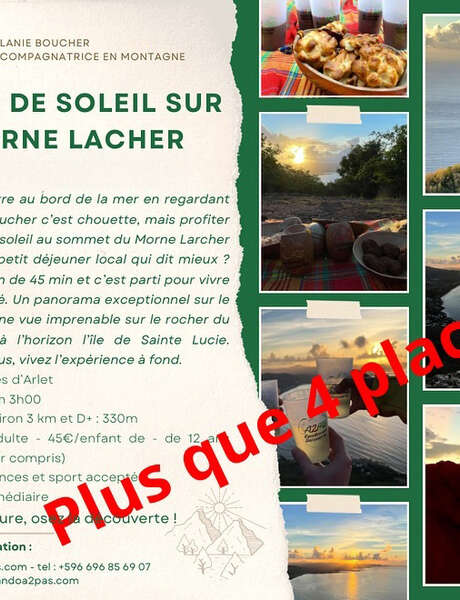 Randonnée Lever du soleil au Morner Larcher (Rando A2Pas)