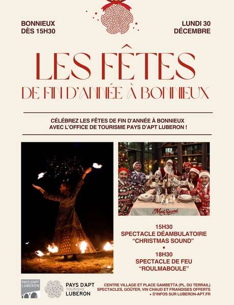 Les fêtes de fin d’année à Bonnieux