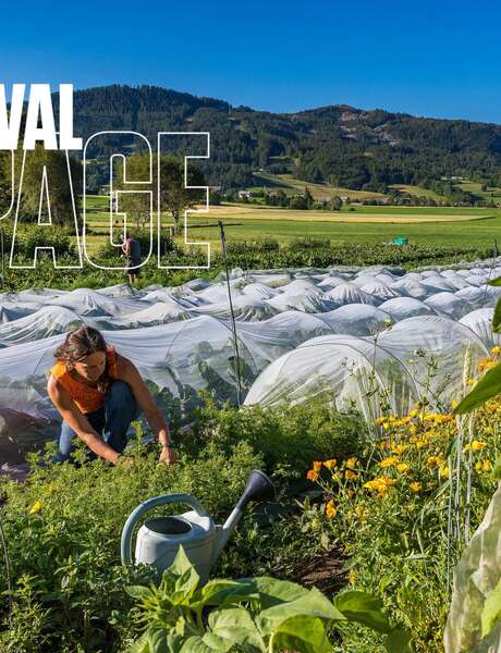 Festival de l'Alpahe : Visite de la ferme Légumontagne