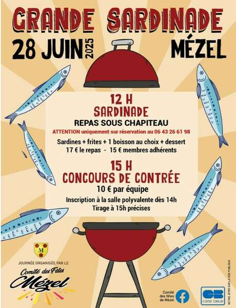 Grande sardinade et concours de contrée
